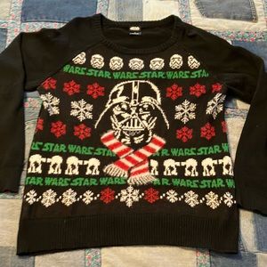 EUC Sz L Darth Vader Star Wars sweater